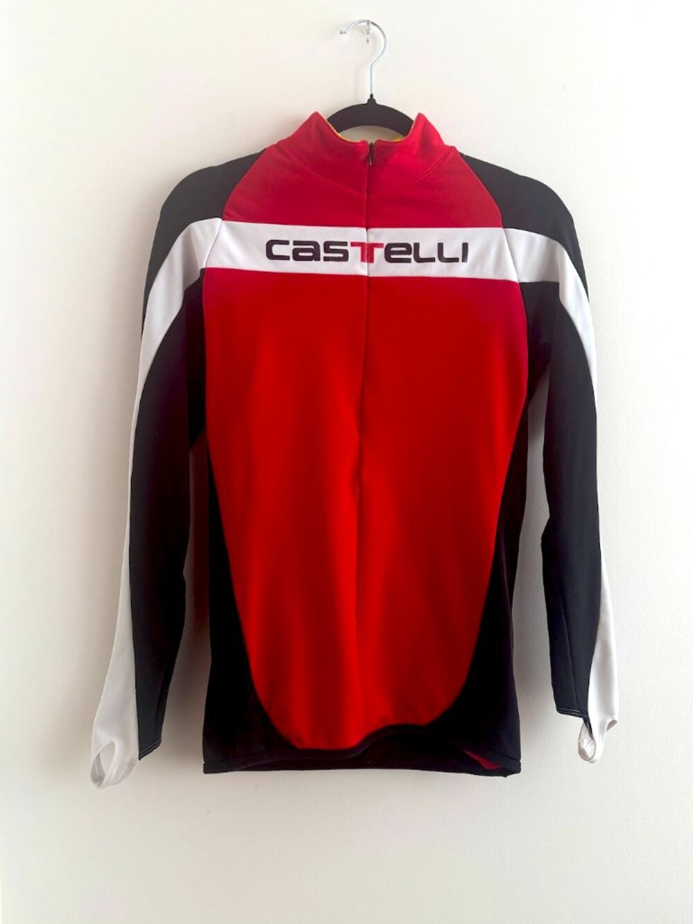 Castelli Cycling Jersey Half Zip with Back Pockets Men's Size Medium